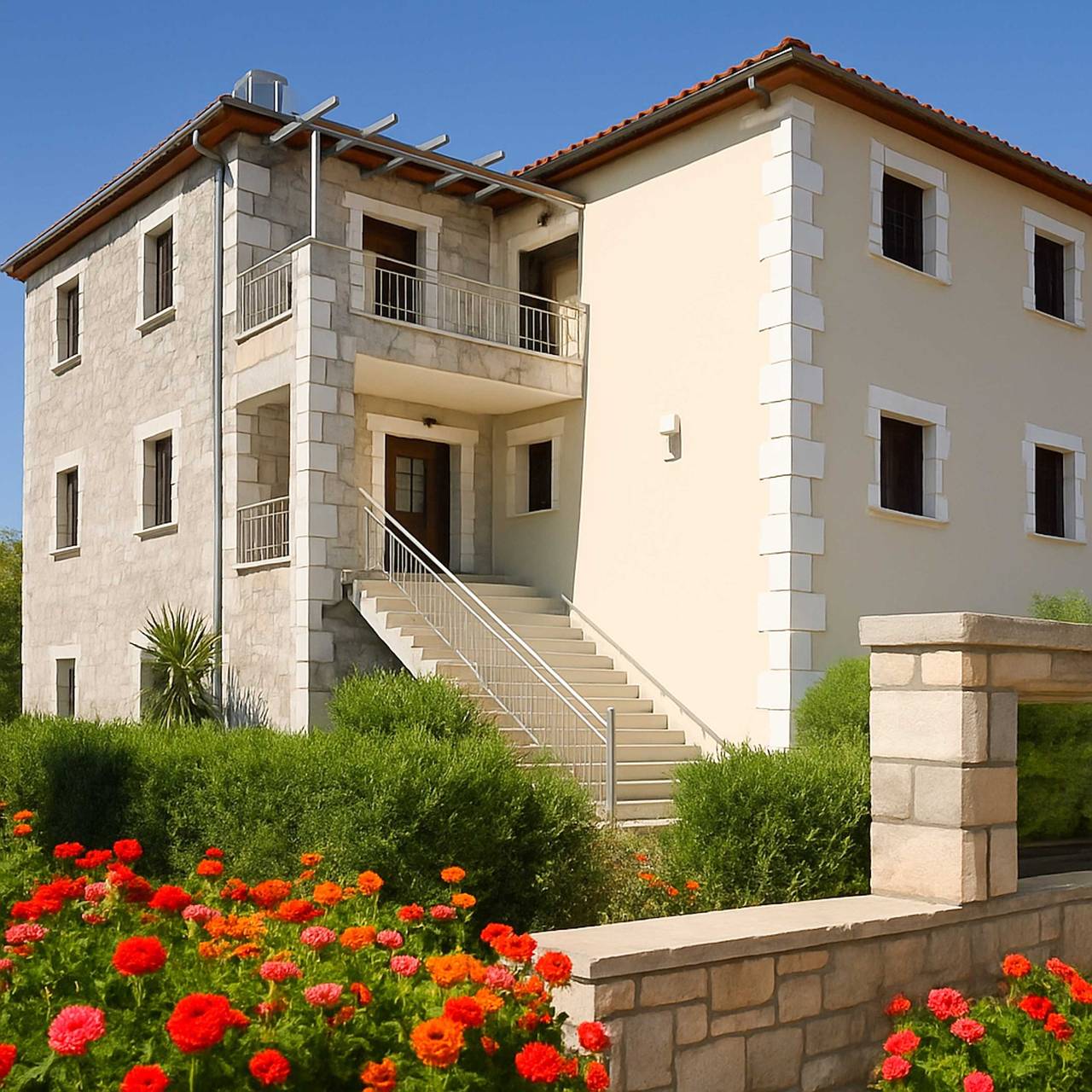 Ganze Wohnung, Ferienwohnung für 4 Personen mit Balkon/Terrasse in Stoupa, Messenien