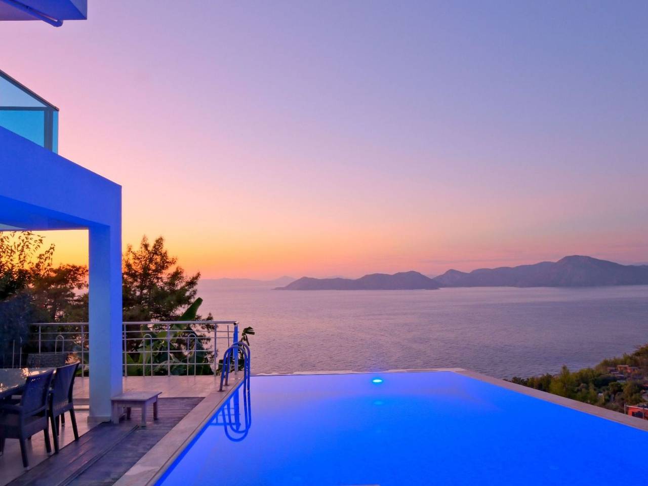 Villa mit unfassbarem Meerblick in Fethiye, Tyrkiske Ægæer