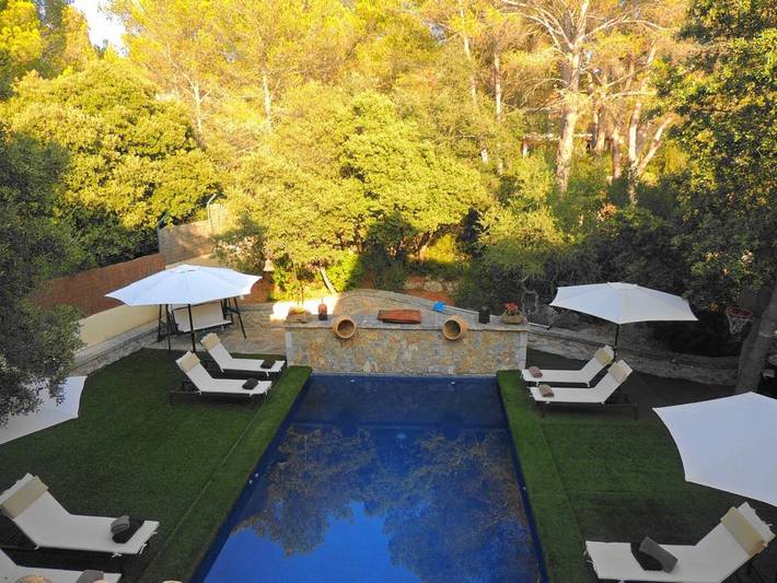 Location de vacances pour 8 personnes, avec jardin ainsi que vue et piscine, adapté aux familles à Valldemossa - 4