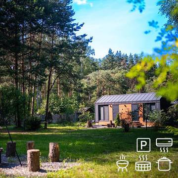 Ferienhaus für 2 Personen, mit Ausblick und Garten sowie Terrasse in Polen