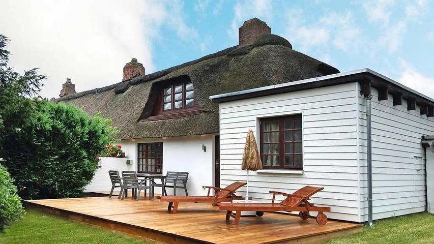 Ferienhaus für 4 Personen, mit Sauna und Garten, mit Haustier in Hedwigenkoog