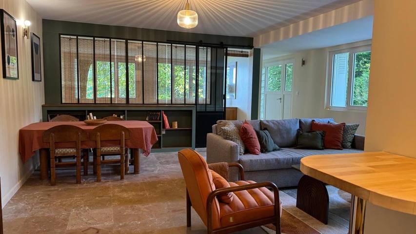 Appartement de vacances pour 4 personnes, avec vue sur le lac ainsi que jardin et vue