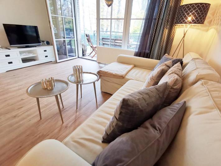 Ferienwohnung für 2 Personen, mit Balkon und Meerblick in Niendorf - 4