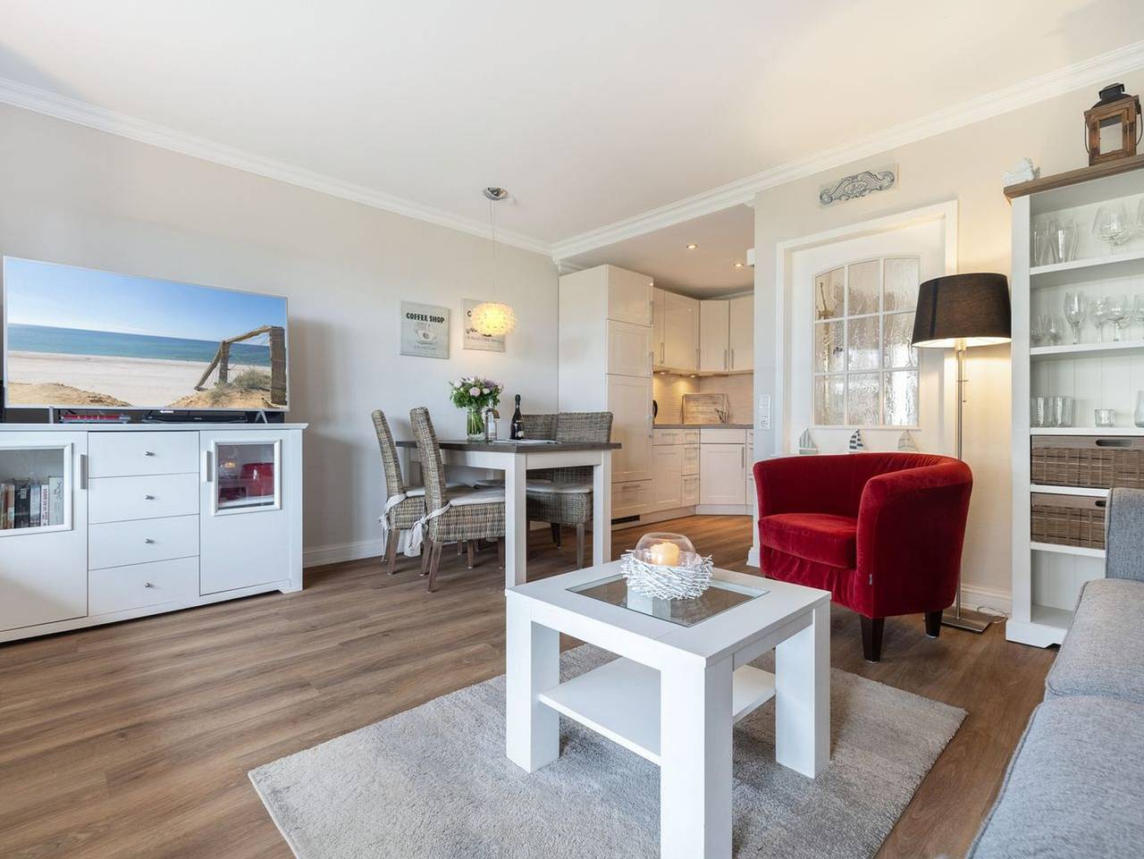 Adis Meerblick Landhaus Arnika - Ferienhaushälfte für bis zu 4 Personen. Strandnah und ruhig gelegen. in Wenningstedt, Sylt