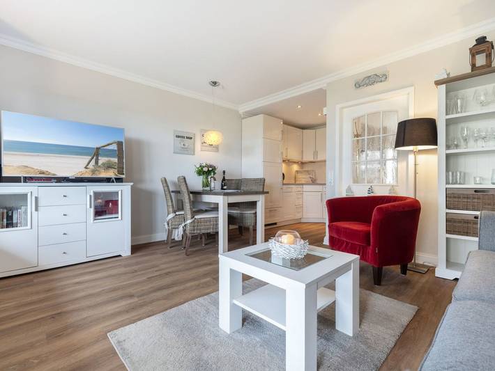 Adis Meerblick Landhaus Arnika - Ferienhaushälfte für bis zu 4 Personen. Strandnah und ruhig gelegen. in Nordfriesische Inseln (Schleswig-Holstein) (Schleswig-Holstein), Wenningstedt