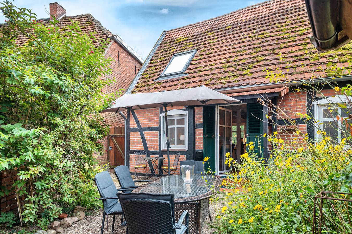 Ferienhaus 'Altes Nachtwächterhaus' mit privater Terrasse und Wlan in Abbendorf (Rühstädt), Rühstädt