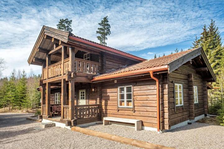 Ferienhaus für 8 Personen, mit Balkon und Terrasse sowie Garten und Ausblick in Gräsmark - 2