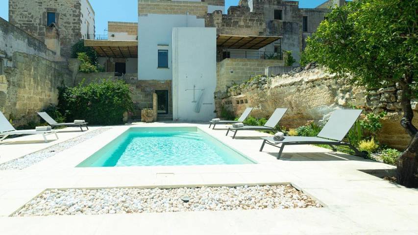 Villa con piscina per 8 persone, con Terrazza e Piscina nonché Panorama a Casarano