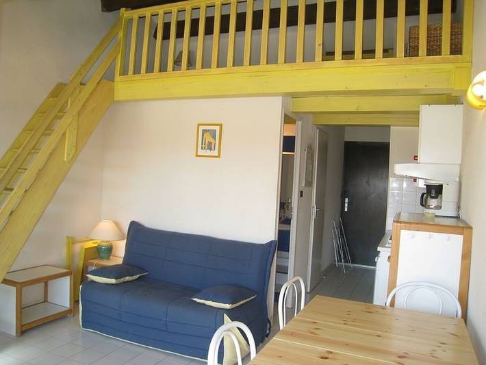 Gîte pour 3 personnes, avec terrasse et piscine, animaux acceptés dans Plage Richelieu - 4