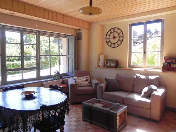 Location de vacances pour 4 personnes, avec vue et jardin dans Bonnal