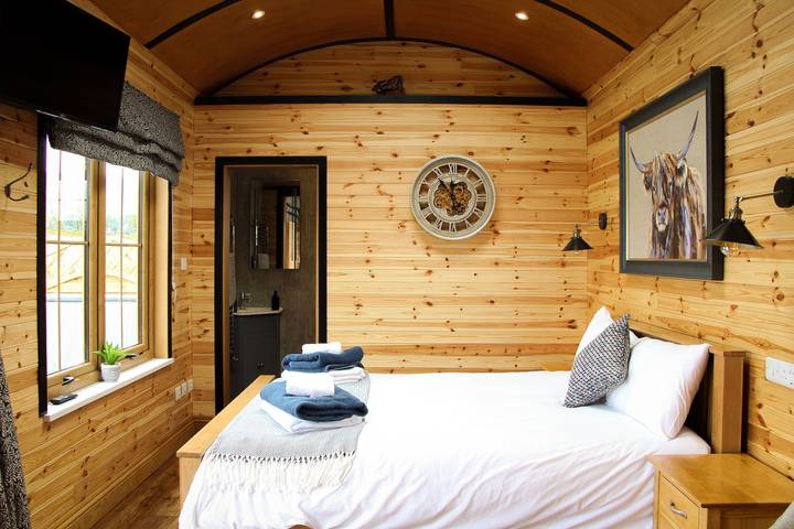 Glamping für 3 Personen, mit Whirlpool und Garten in Großbritannien - 4