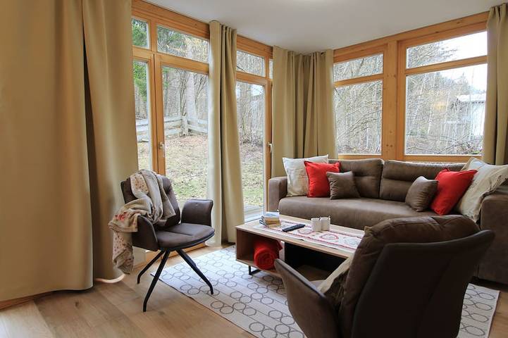 Ferienhaus für 6 Personen, mit Balkon und Sauna