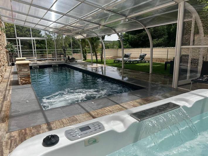 Gîte pour 4 personnes, avec jacuzzi ainsi que piscine et jardin à El Burgo de Osma - 2