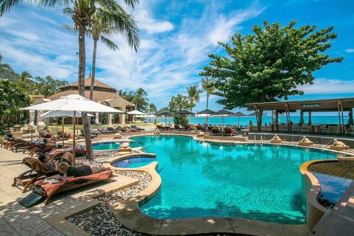 Ferienhaus für 10 Personen, mit Whirlpool und Garten auf Koh Samui