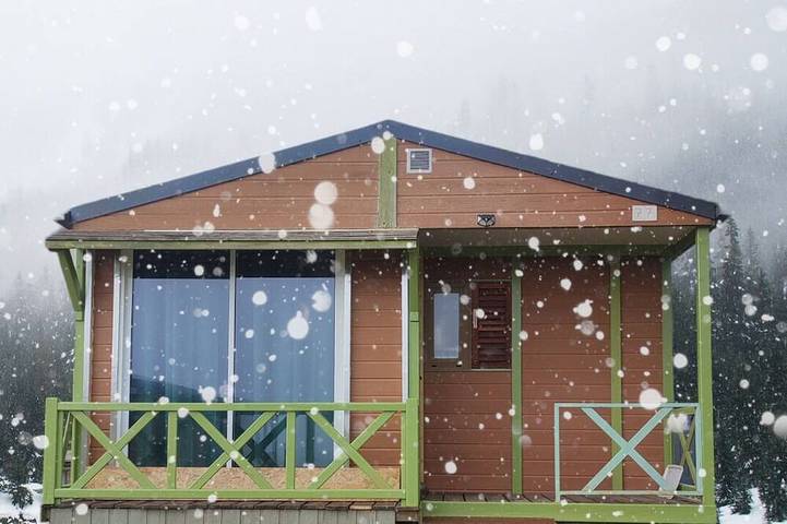 Chalet pour 5 personnes, avec jardin, animaux acceptés - 1