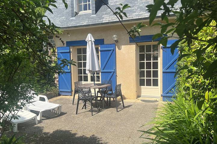 Maison de vacances pour 3 personnes, avec jardin