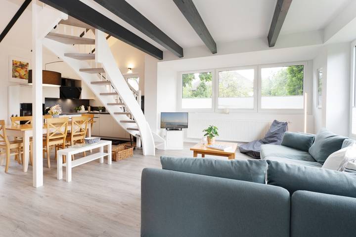 Ferienwohnung für 4 Personen, mit Terrasse und Garten in Riepsdorf