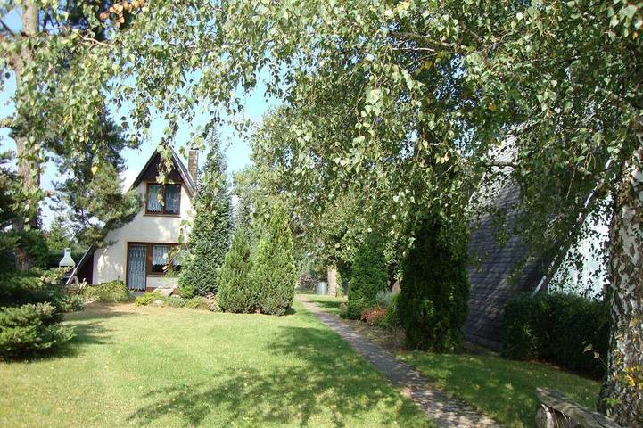 Ferienhaus für 4 Personen, mit Terrasse und Garten, mit Haustier in der Feldberger Seenlandschaft