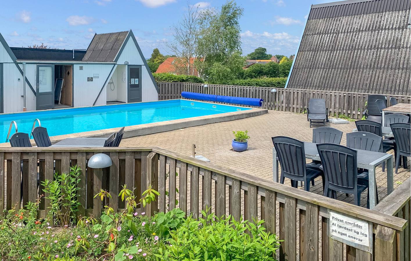 Ganze Ferienwohnung, Ferienwohnung für 4 Personen mit Terrasse in Knebel, Süddjursland