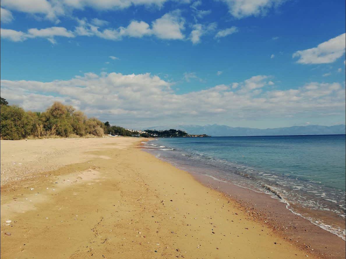 Entire apartment, Eros cozy, panoramic sea view, perfect location in Koroni, Messenia region