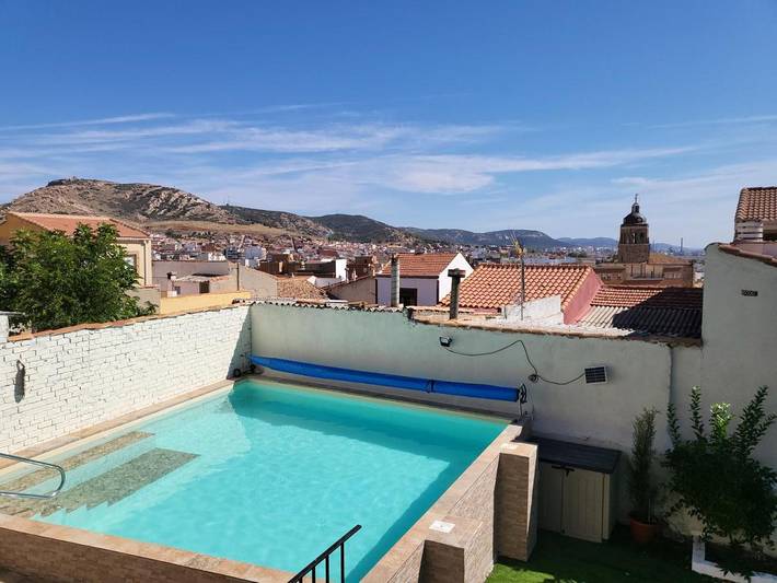 Casa de vacaciones para 11 personas, con piscina además de vistas y jardín, Se admiten mascotas en Provincia de Ciudad Real - 3
