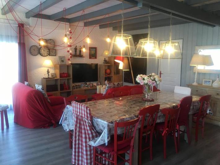 Location de vacances pour 8 personnes, avec terrasse dans station de ski du Laguiole - Le Bouyssou - 3