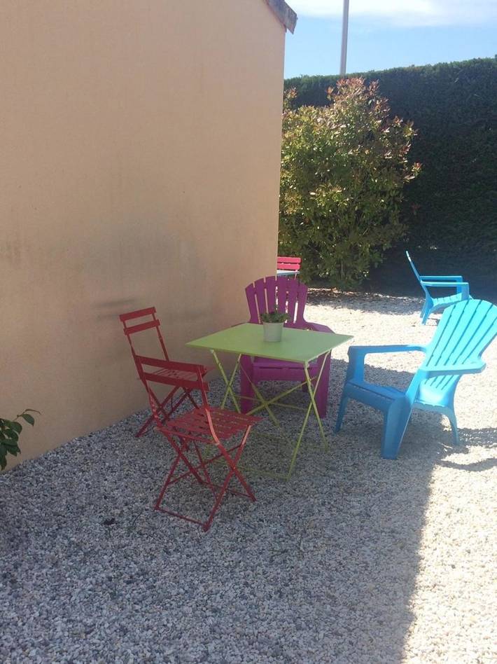 Appartement de vacances pour 2 personnes, avec jardin