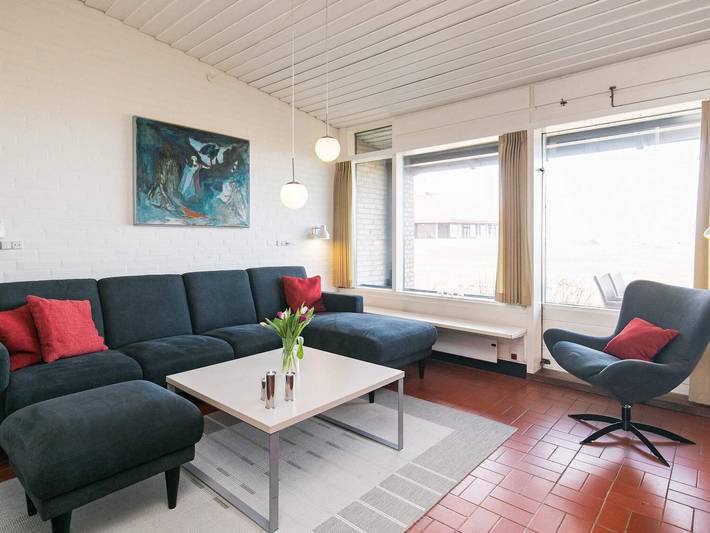 Feriehus for 6 personer, med terrasse i Danmark