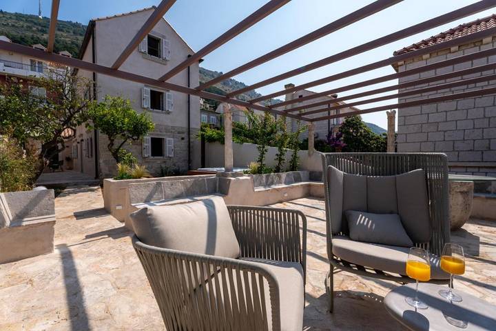 Villa für 6 Personen, mit Whirlpool und Garten in Dubrovnik
