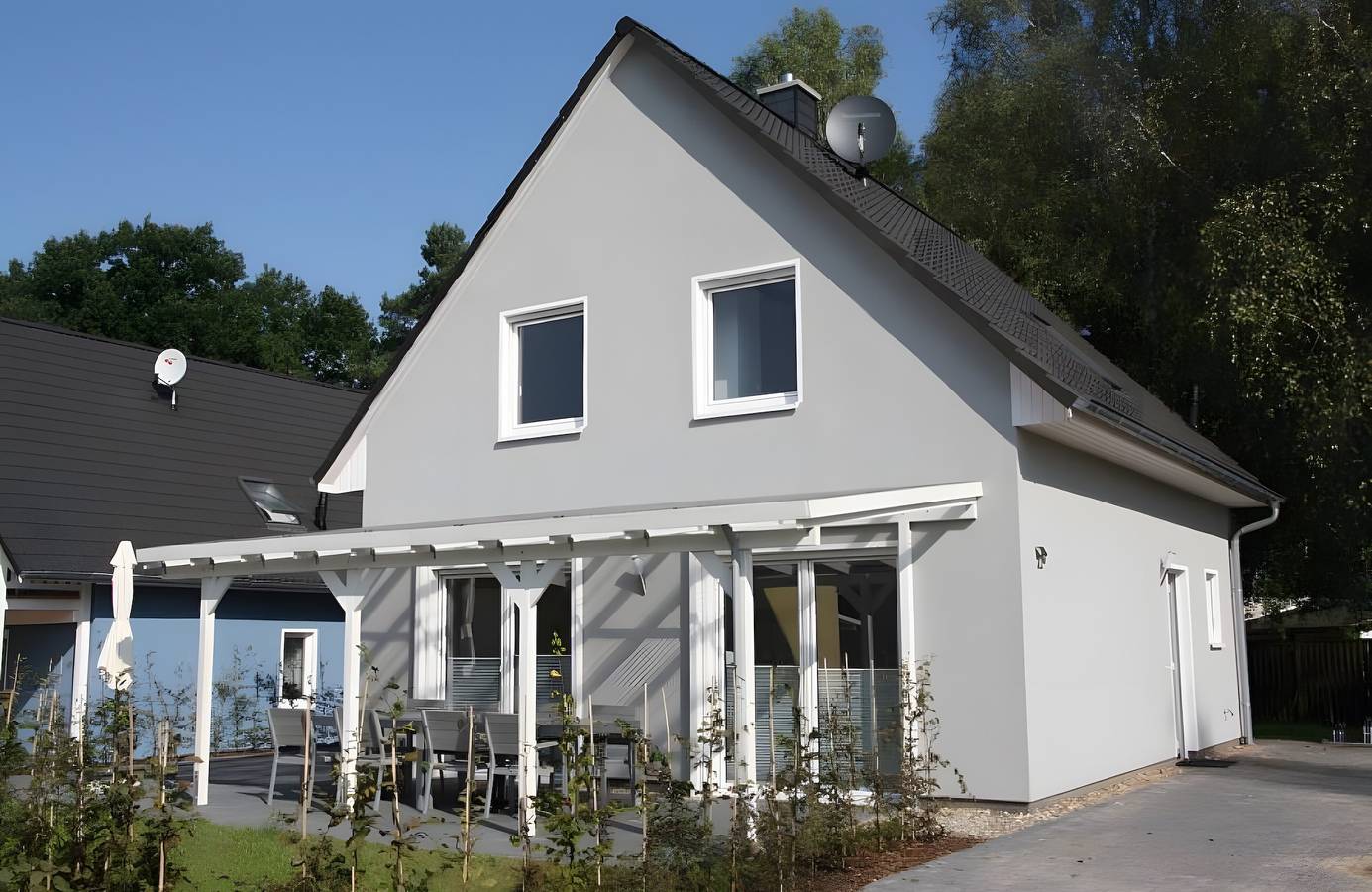 Ferienhaus 'K 94' mit privater Terrasse, Sauna und Wlan in Röbel, Müritz
