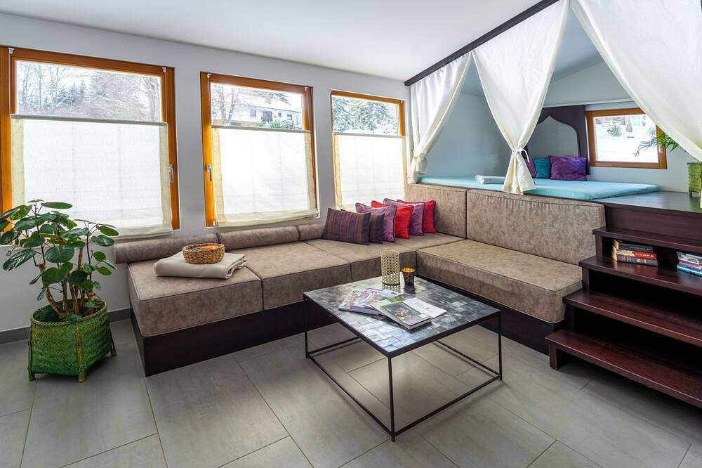 Presente-Clássico-Casa de banho privada-Vista Jardim in Bischofsmais, Vorderer Bayerischer Wald