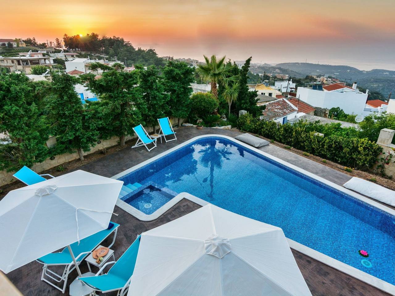 Palladio-Villa in Rethymno und Umgebung