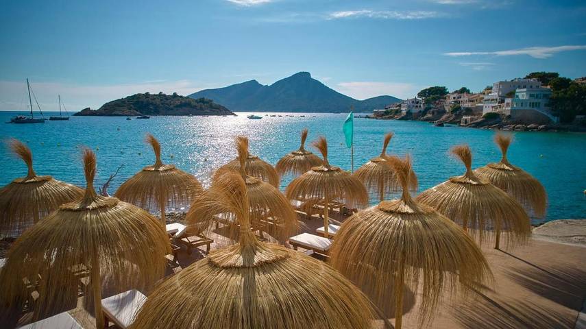 Location de vacances pour 6 personnes, avec balcon et sauna ainsi que piscine et jardin à Sant Elm - 4