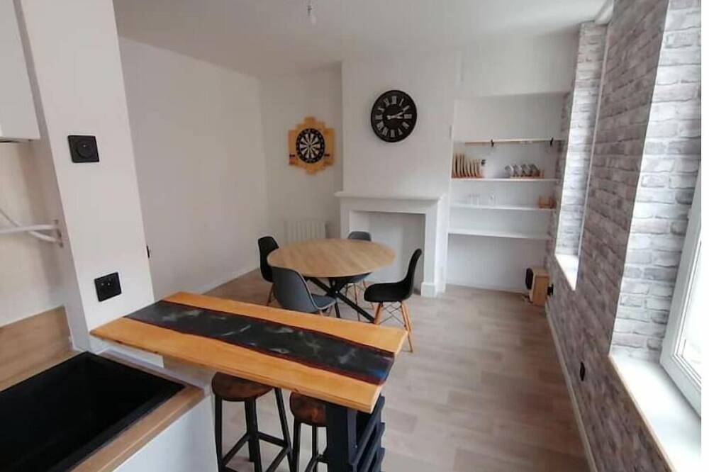 Ganze Wohnung, Appartement 50m² Centre-ville in Dünkirchen, Flanderns Dünenküste