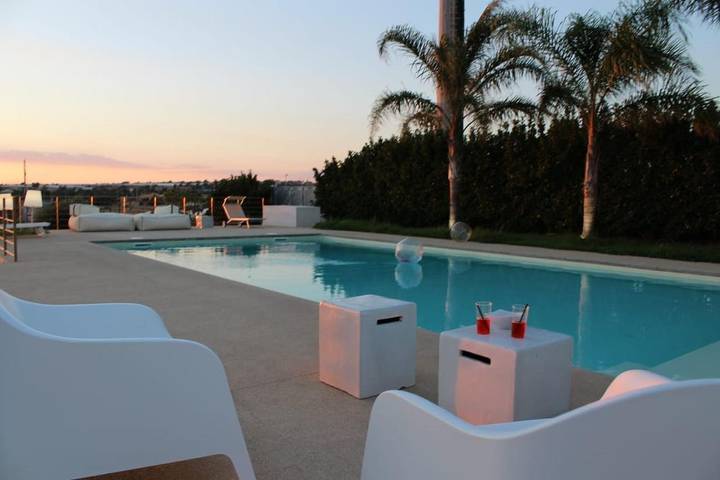 Appartement de vacances pour 6 personnes, avec vue ainsi que jardin et piscine, animaux acceptés - 1