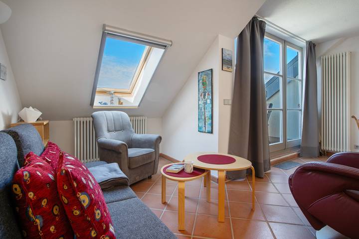Entire apartment, Apartment "Seeadler" – Balcony with View of the Achterwasser in Dewichow, Mellenthin