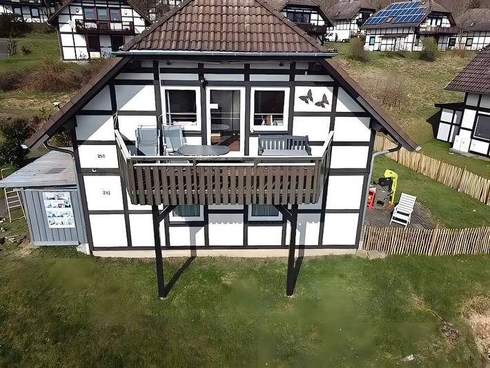 Ferienwohnung für 5 Personen, mit Balkon in Frankenau