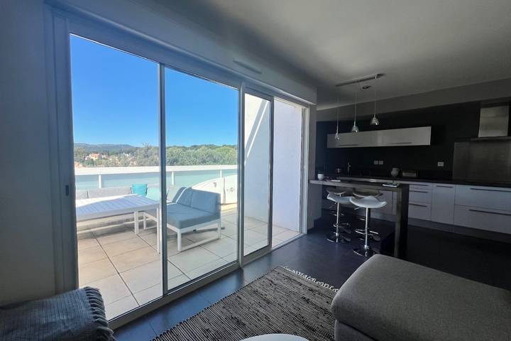 Gîte pour 5 personnes, avec terrasse, adapté aux familles à la La Ciotat