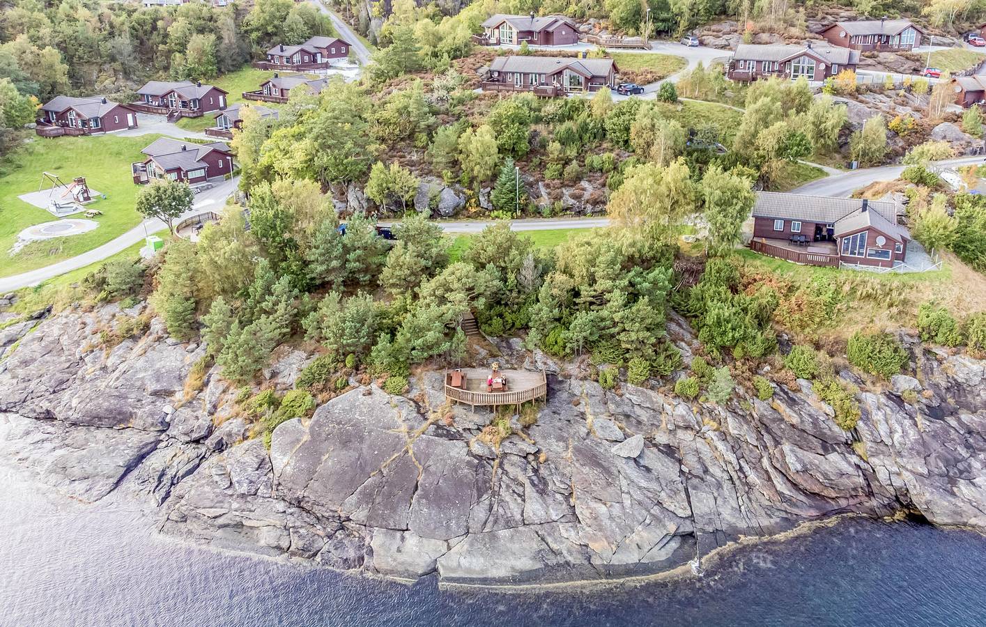 Ferienhaus für 8 Personen mit Terrasse in Tysvær