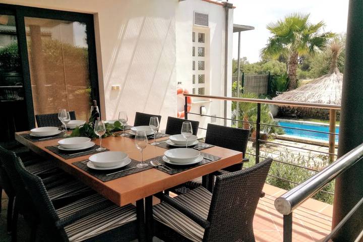 Villa für 8 Personen, mit Balkon und Whirlpool sowie Garten in Can Picafort - 3