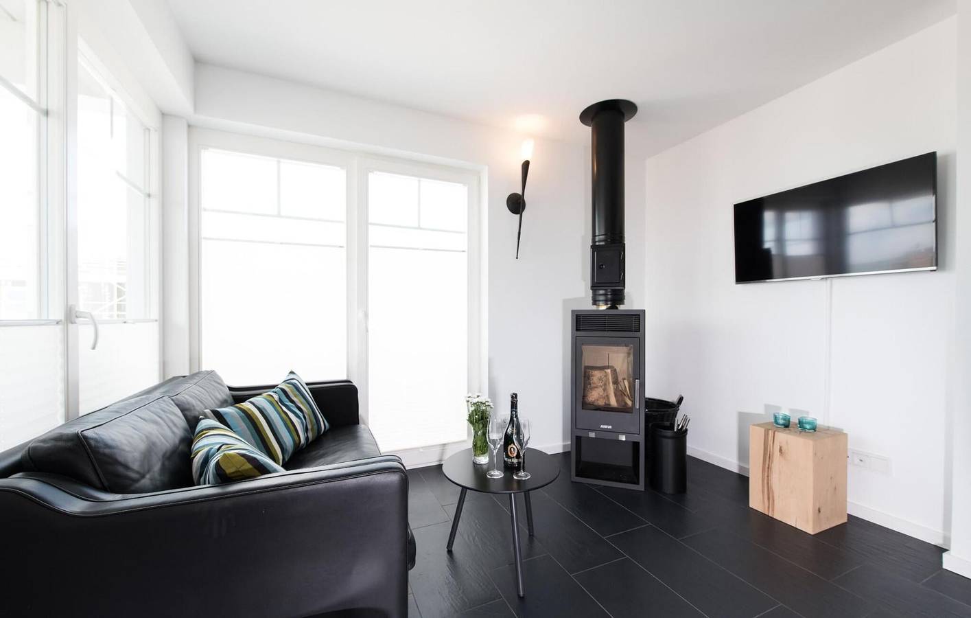 Luxuriöses Meerblick-Apartment mit Whirlpool und Terrasse in Olpenitz, Kappeln