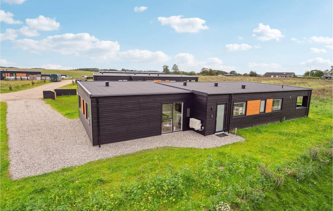 Feriehus for 10 personer med terrasse in Limfjord in Westjütland