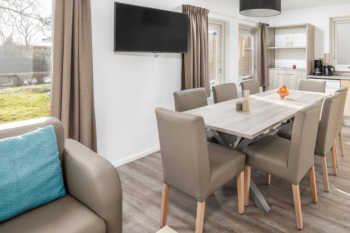 Bungalow für 8 Personen, mit Balkon/Terrasse und Terrasse sowie Garten in Schouwen-Duiveland - 3