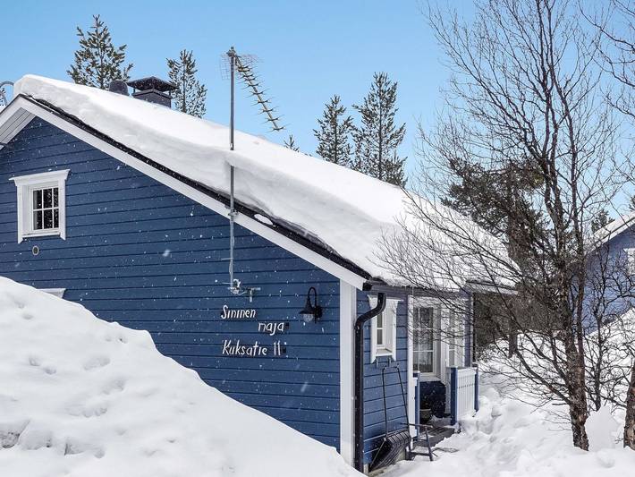 Sininen maja in Saariselkä, Lappland