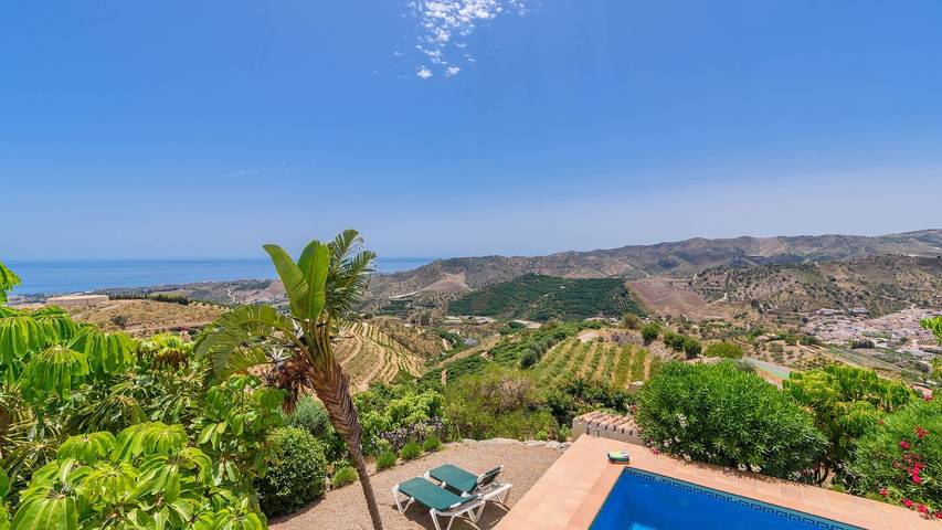 Finca für 8 Personen, mit Balkon/Terrasse und Pool in Vélez-Málaga - 4