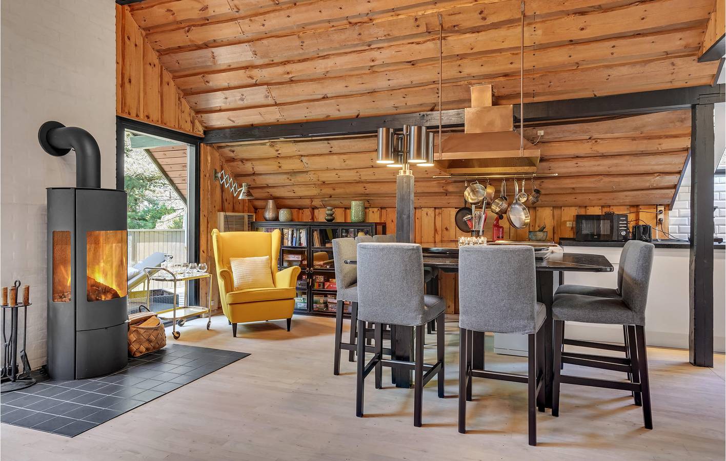 Ferienhaus für 8 Personen mit Terrasse in Gudmindrup Lyng, Højby
