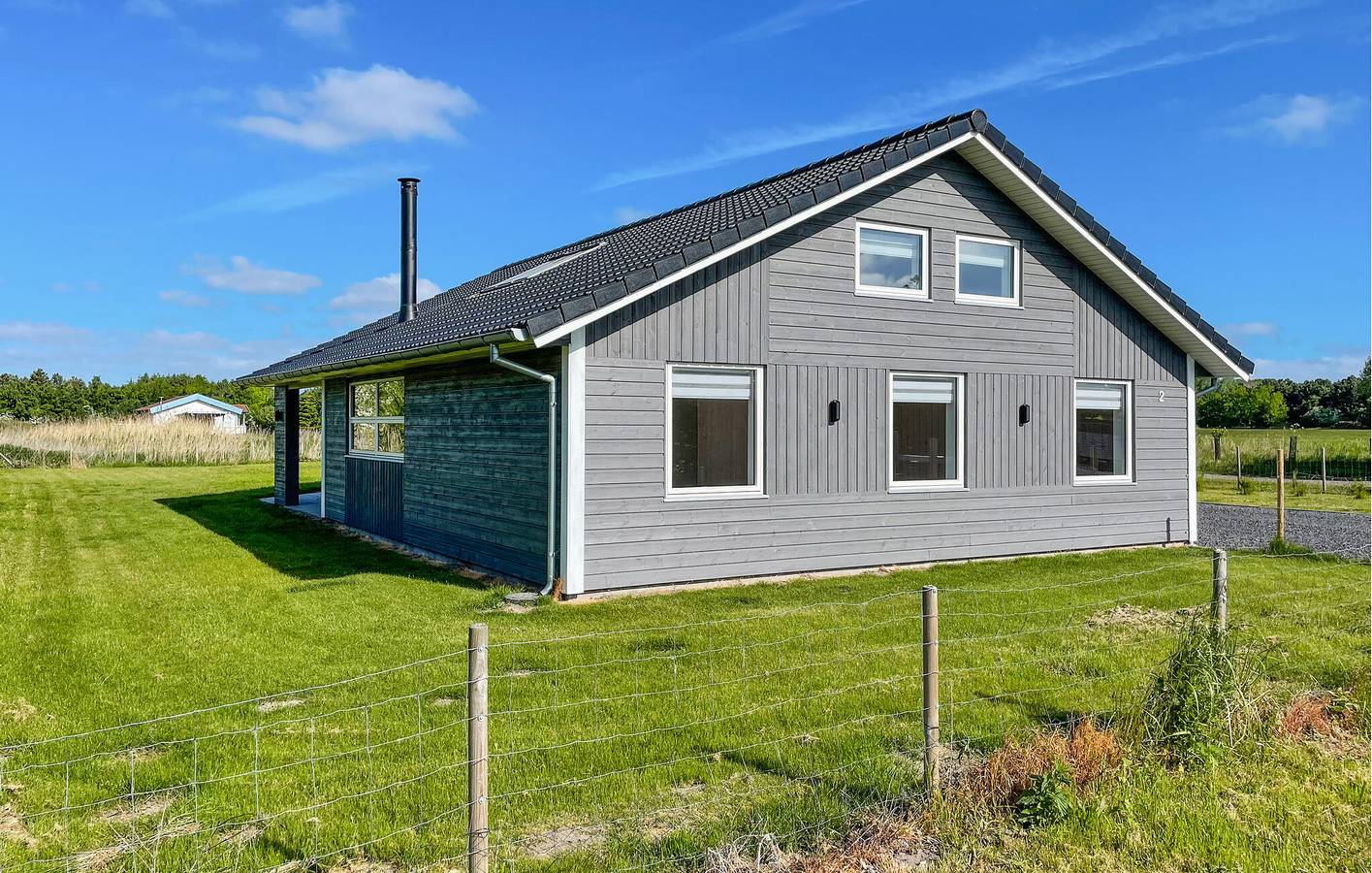 Ferienhaus für 6 Personen mit Terrasse in Bredfjed, Rødby