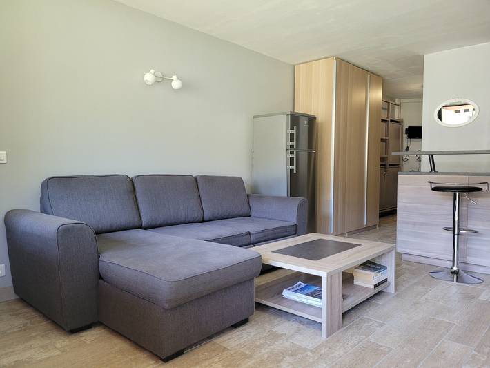 Studio pour 5 personnes, avec Balcon