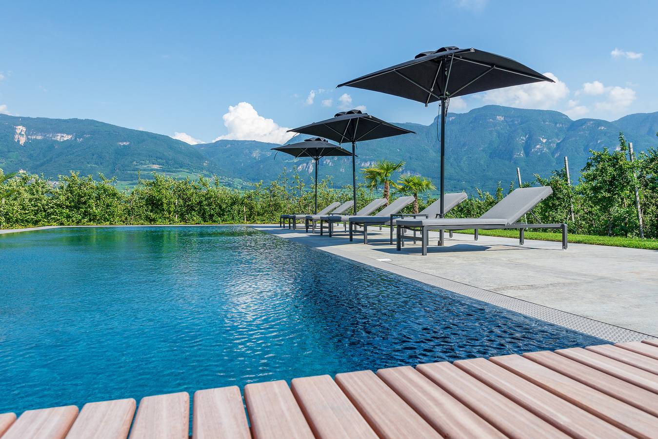 Appartamento intero, Appartamento Zwerger 'Mansarde' con piscina e ampio prato per prendere il sole in Termeno sulla Strada del Vino, Alpi della Val di Non