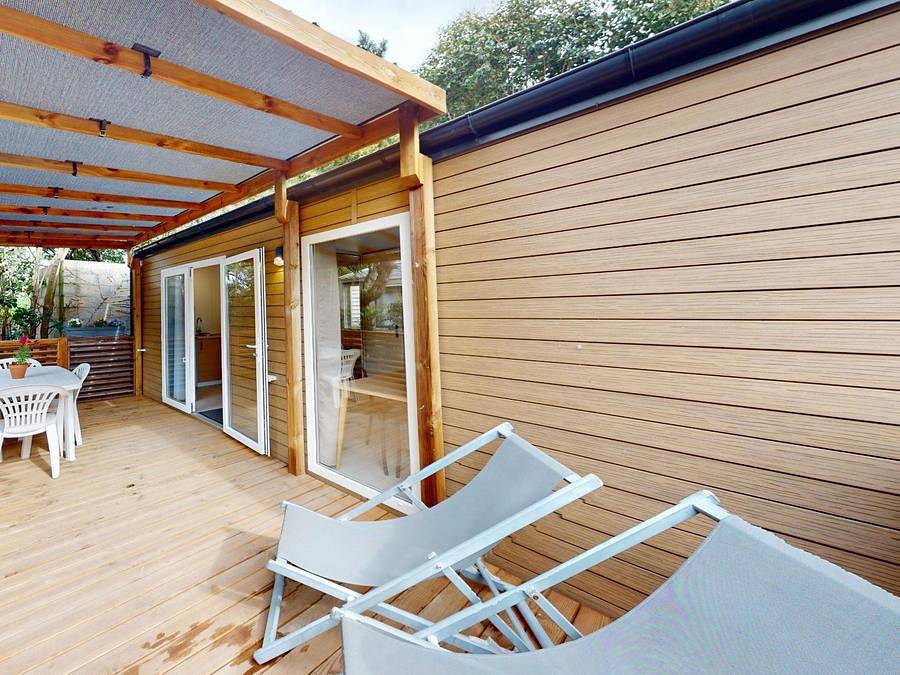 Camping Saint Gabriel - Mobilhome 4 personas - 2 habitaciones confort (-8 años) + Aire acondicionado + Tv in Tarascón, Region de Arles